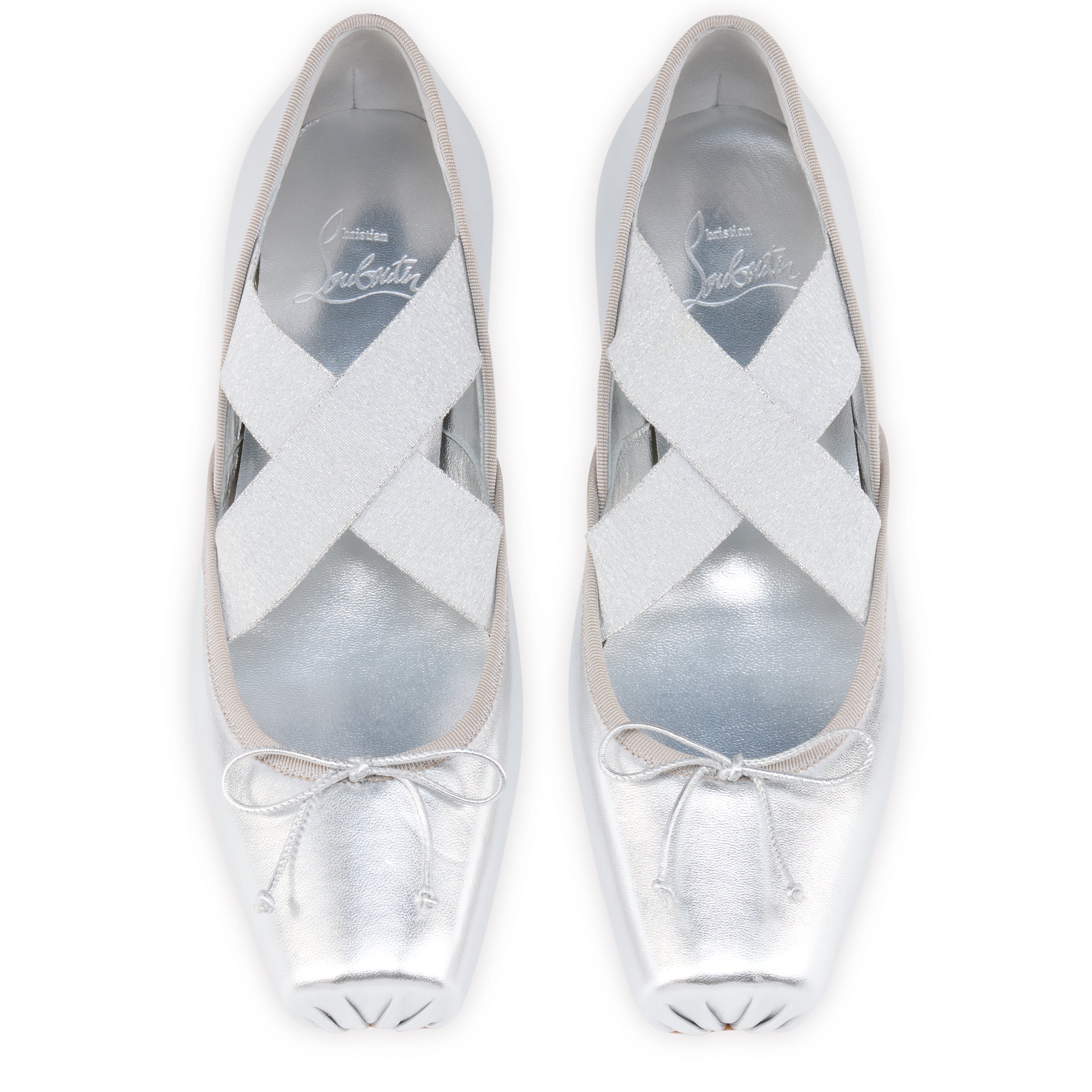 Christian Louboutin Cassiasticina Women Shoes | Color Silver