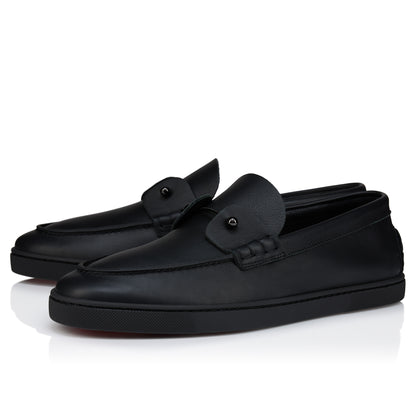 Christian Louboutin Chambeliboat Men Shoes | Color Black