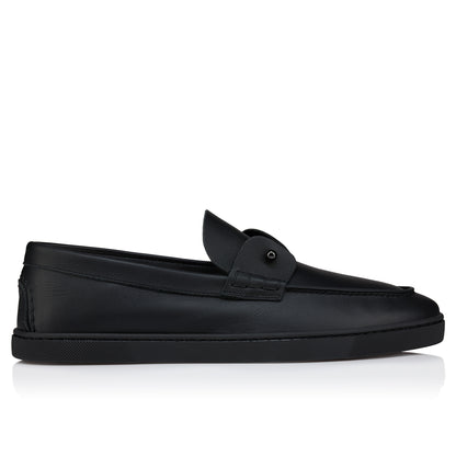 Christian Louboutin Chambeliboat Men Shoes | Color Black
