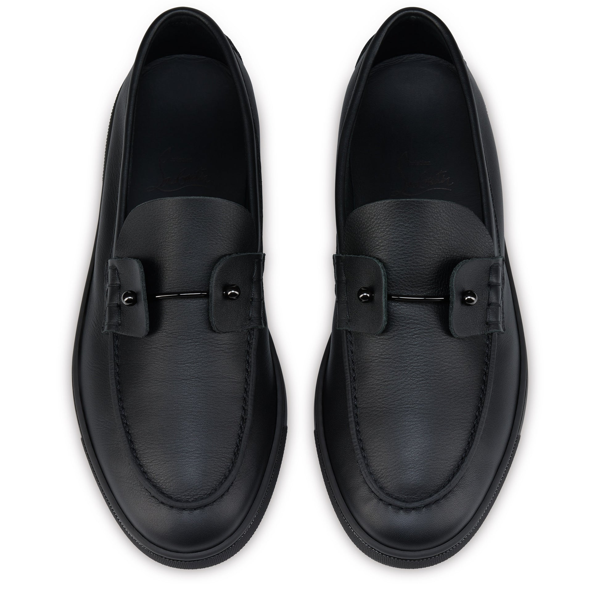 Christian Louboutin Chambeliboat Men Shoes | Color Black