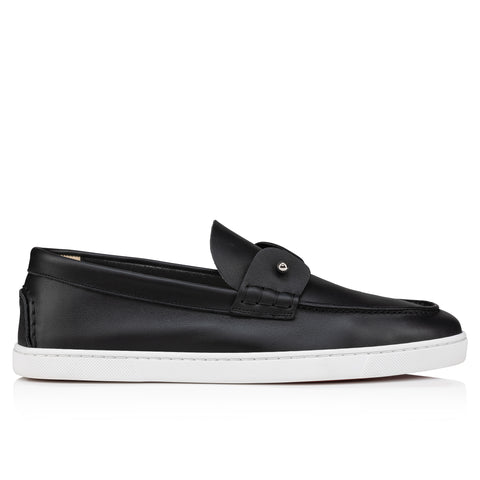 Christian Louboutin Chambeliboat Men Shoes | Color Black