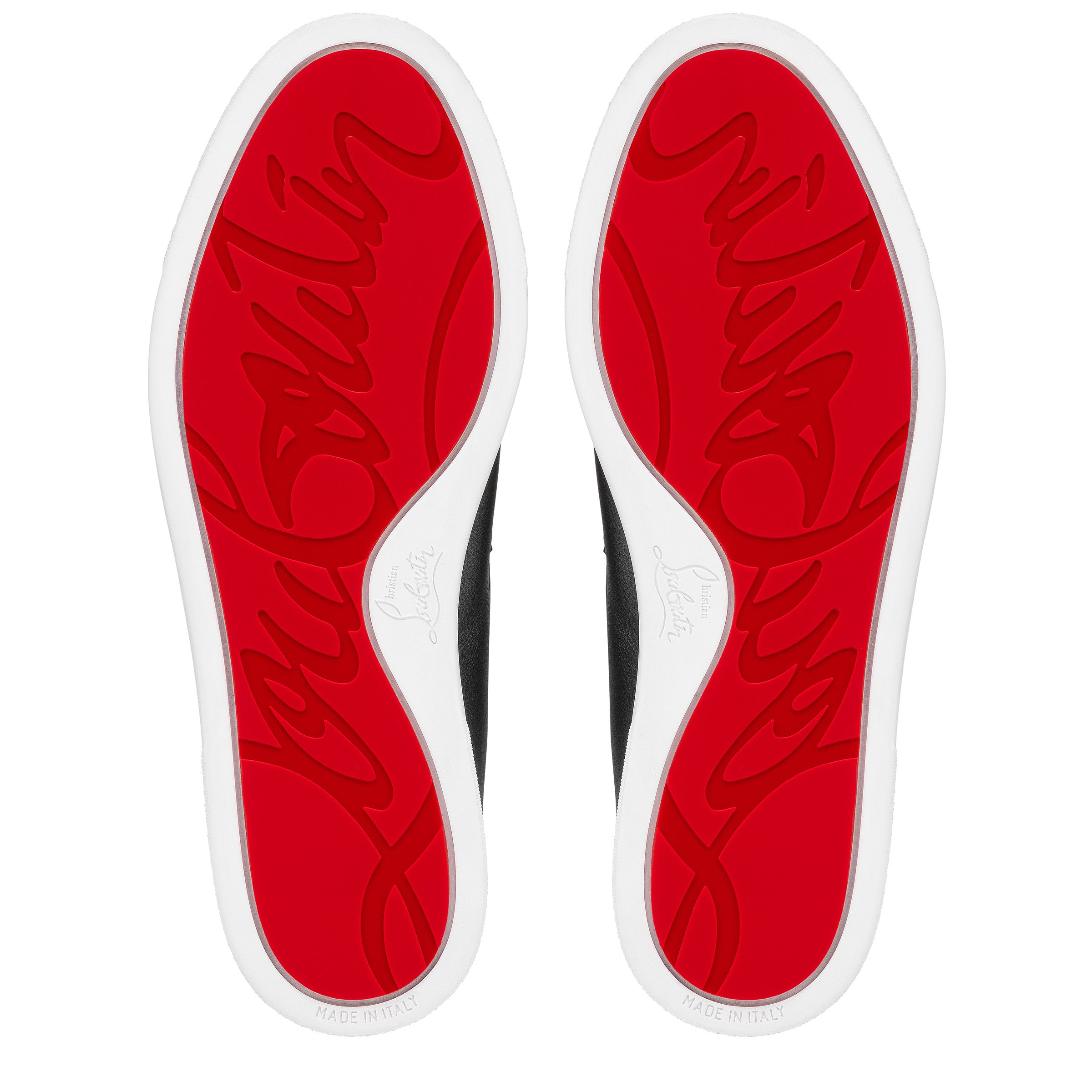 Christian Louboutin Chambeliboat Men Shoes | Color Black