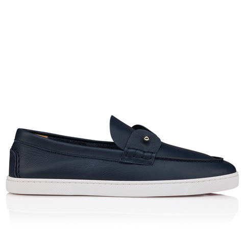 Christian Louboutin Chambeliboat Men Shoes | Color Navy