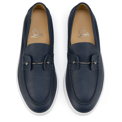 Christian Louboutin Chambeliboat Men Shoes | Color Navy
