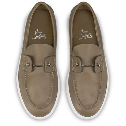 Christian Louboutin Chambeliboat Men Shoes | Color Grey