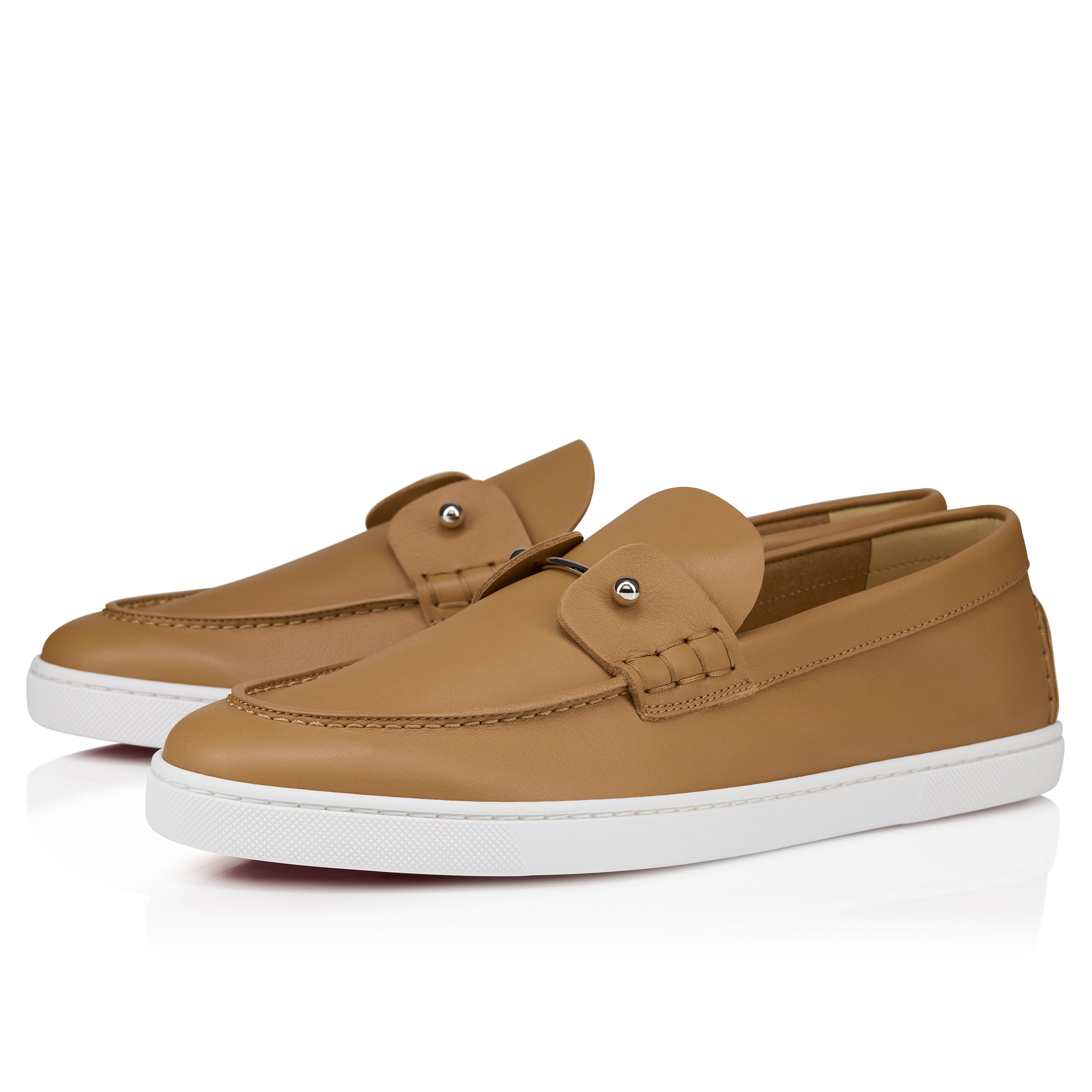 Christian Louboutin Chambeliboat Men Shoes | Color Beige