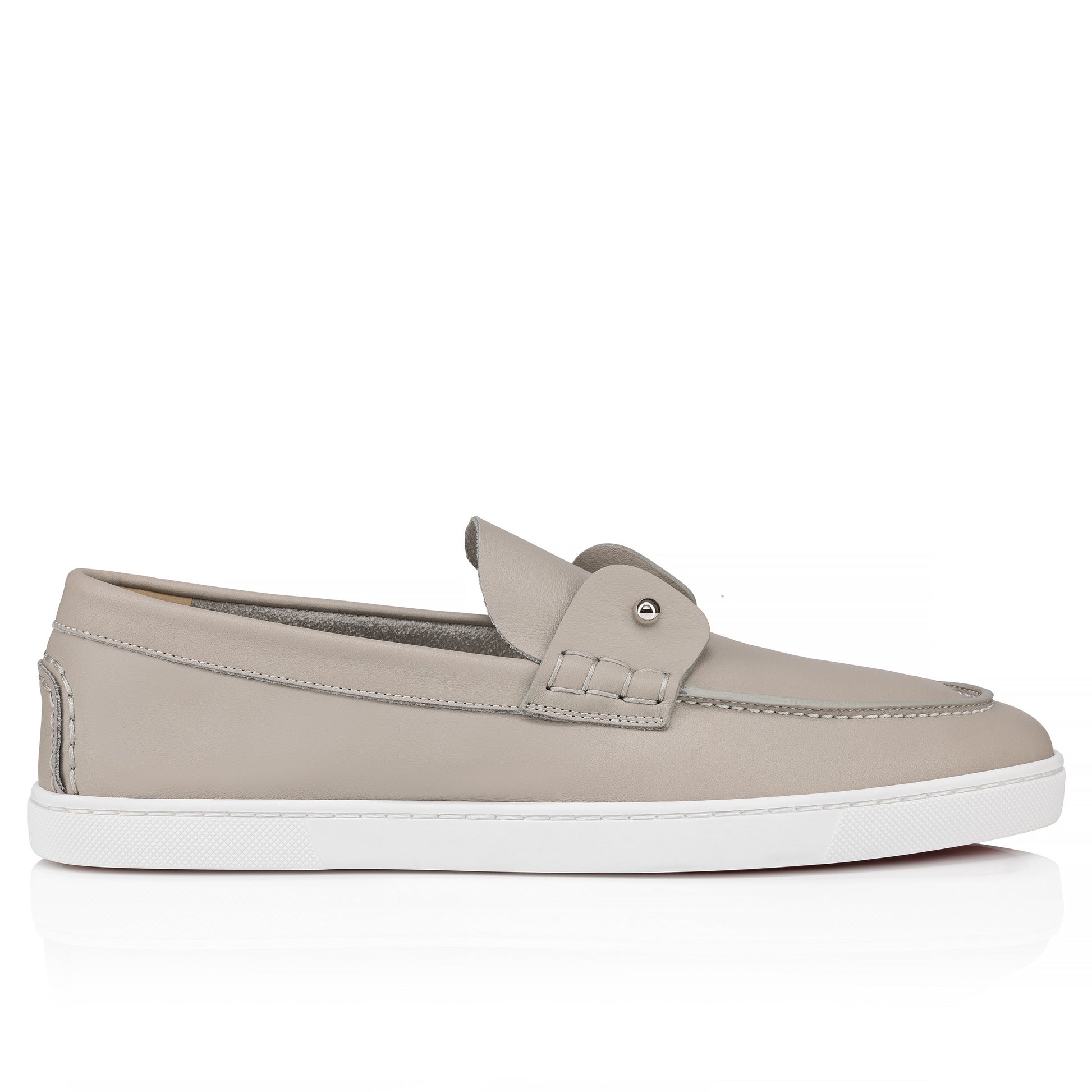 Christian Louboutin Chambeliboat Men Shoes | Color Grey
