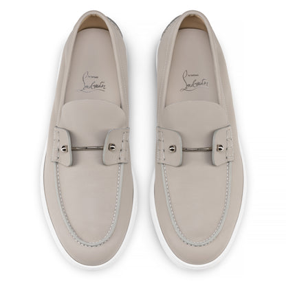 Christian Louboutin Chambeliboat Men Shoes | Color Grey