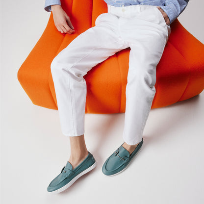 Christian Louboutin Chambeliboat Men Shoes | Color Grey