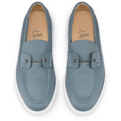 Christian Louboutin Chambeliboat Men Shoes | Color Grey