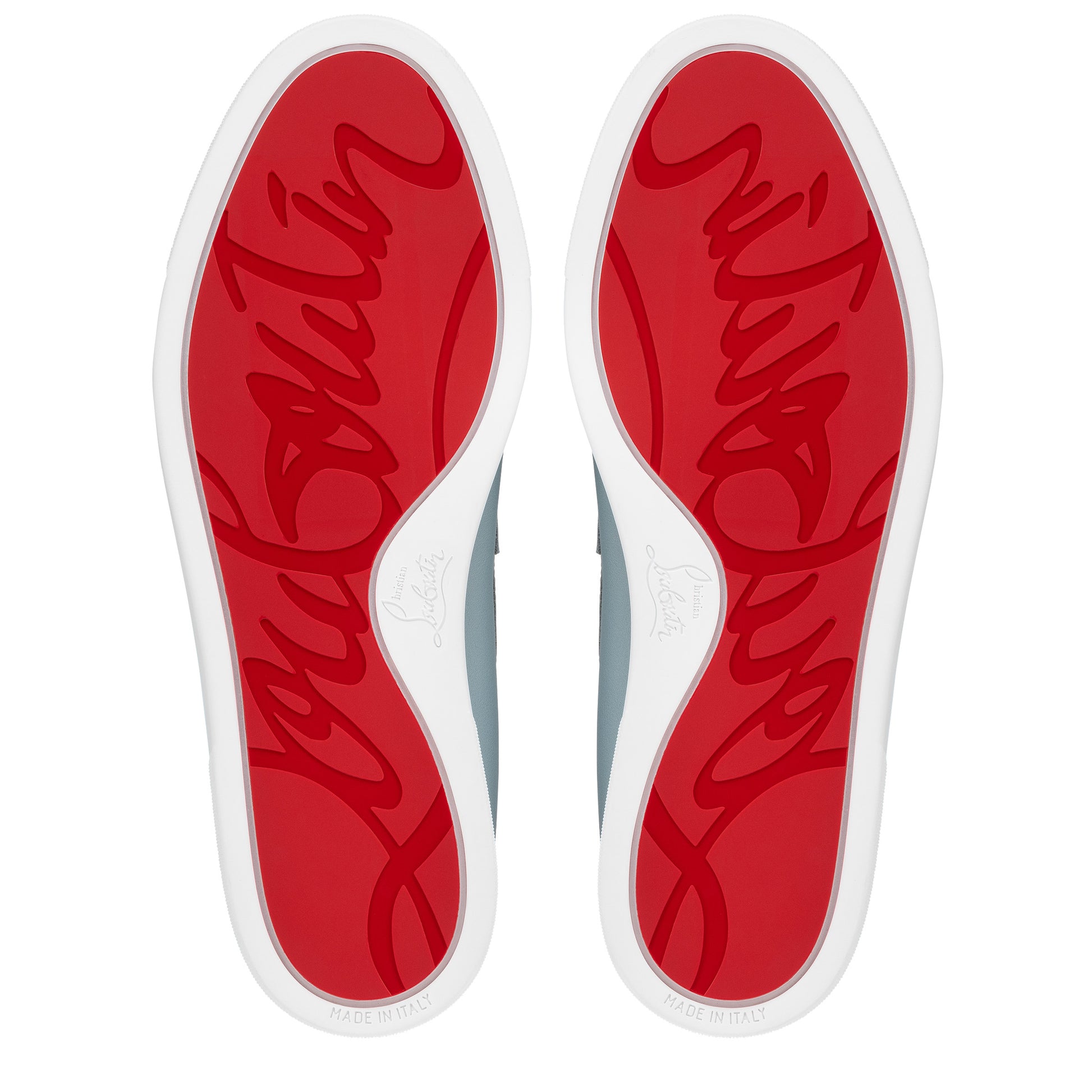 Christian Louboutin Chambeliboat Men Shoes | Color Grey