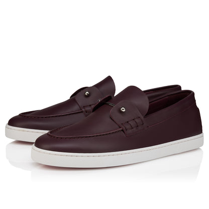Christian Louboutin Chambeliboat Men Shoes | Color Red