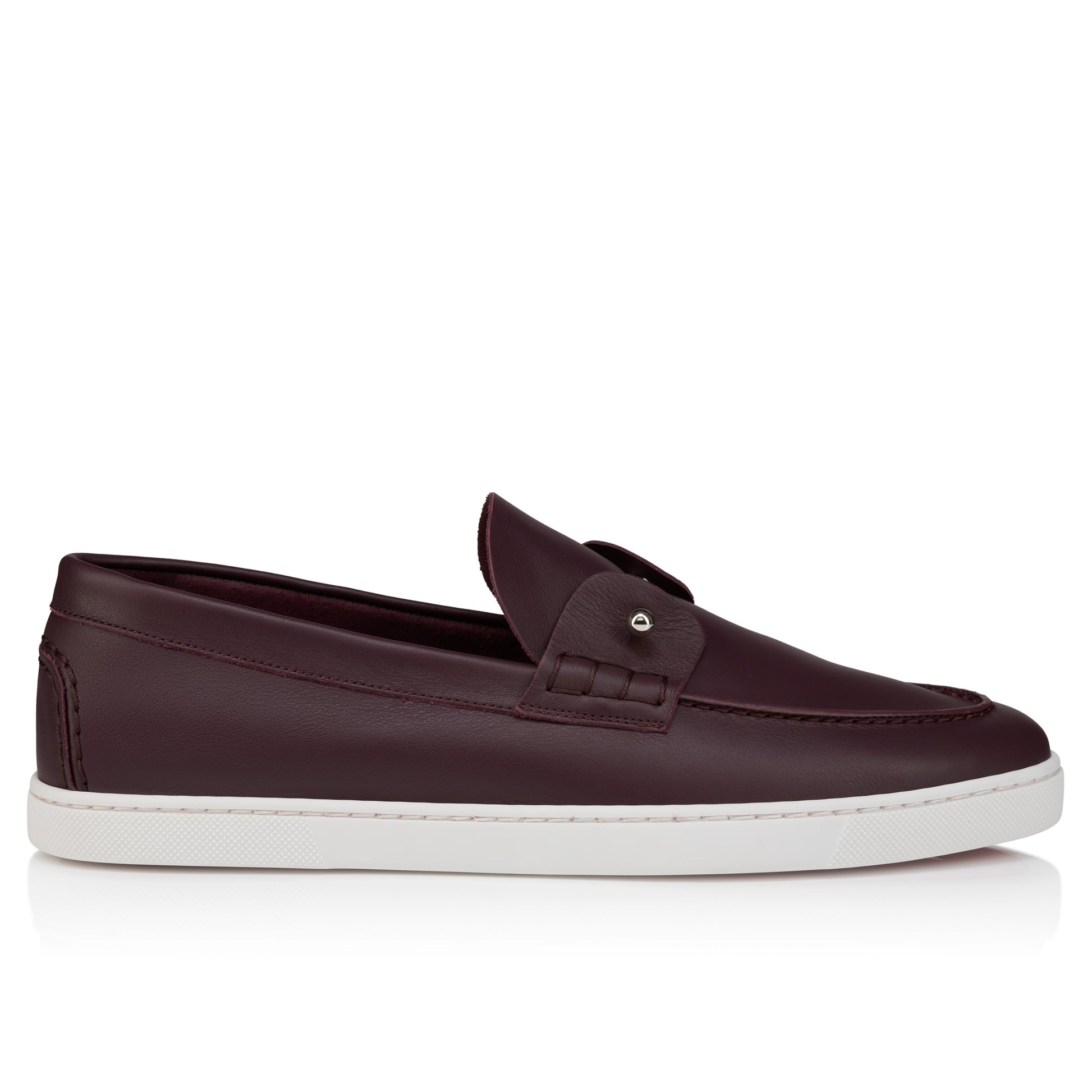 Christian Louboutin Chambeliboat Men Shoes | Color Red