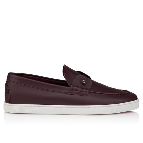 Christian Louboutin Chambeliboat Men Shoes | Color Red