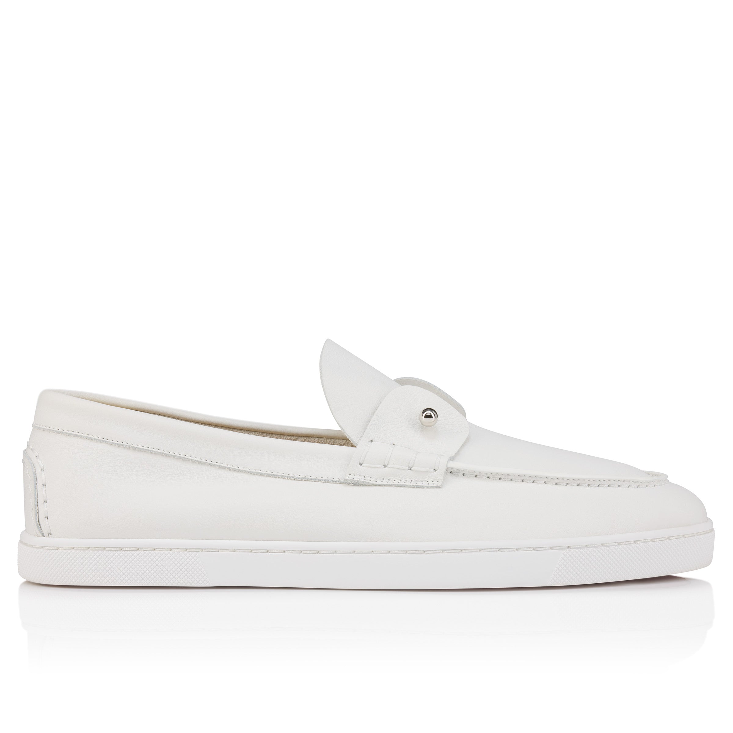 Christian Louboutin Chambeliboat Men Shoes | Color White