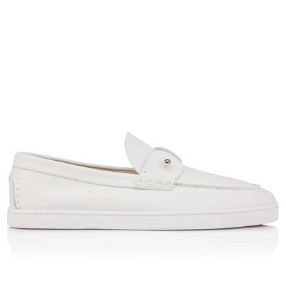 Christian Louboutin Chambeliboat Men Shoes | Color White
