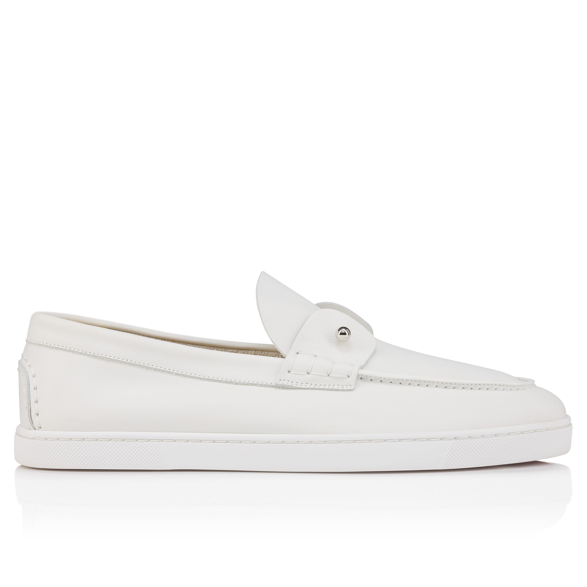 Christian Louboutin Chambeliboat Men Shoes | Color White
