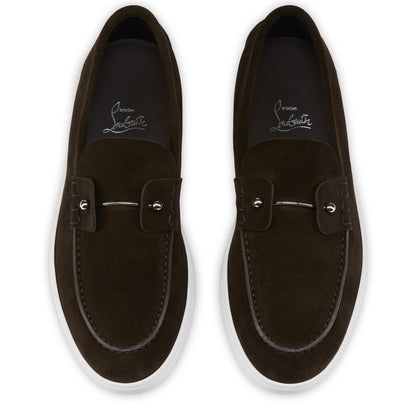 Christian Louboutin Chambeliboat Men Shoes | Color Brown