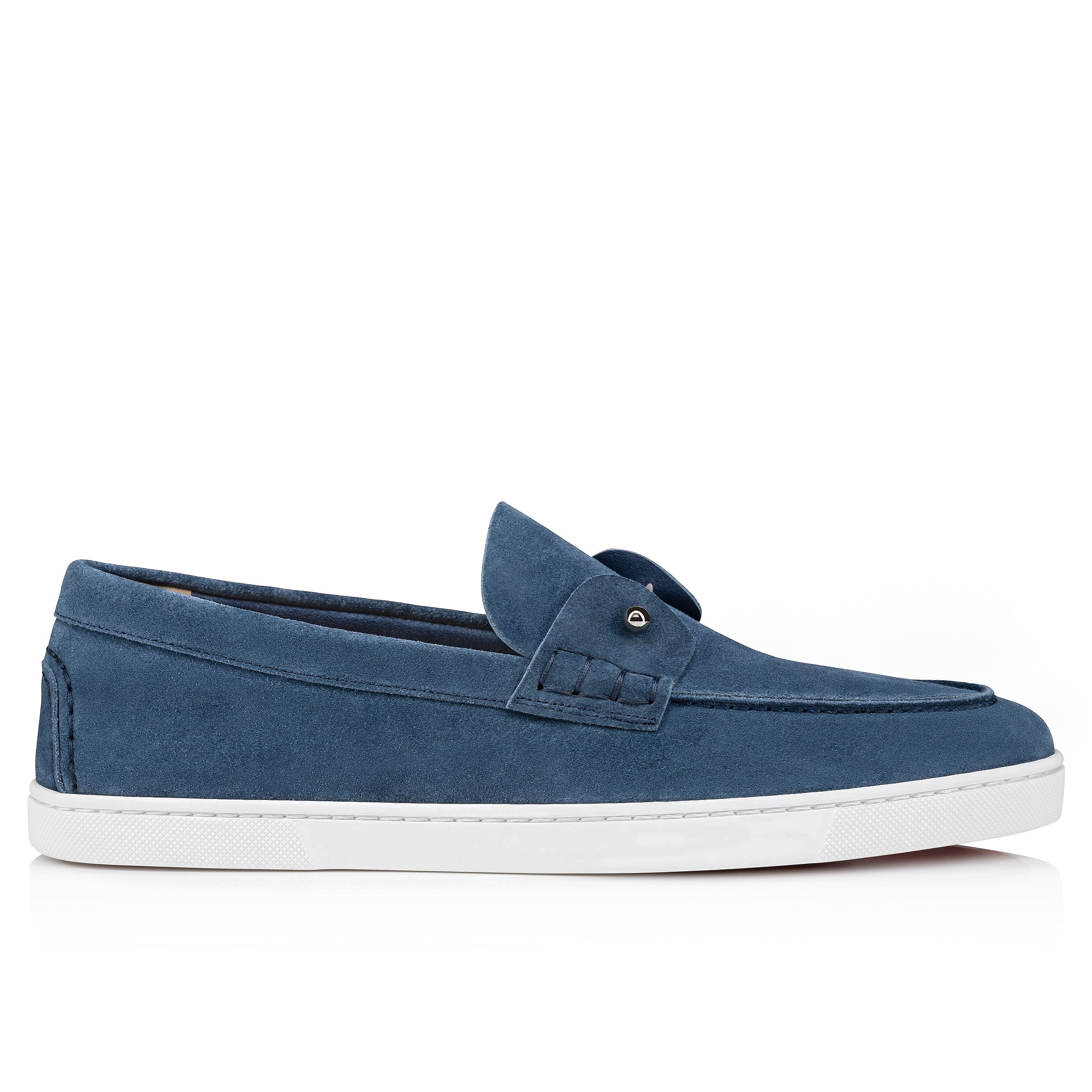 Christian Louboutin Chambeliboat Men Shoes | Color Blue