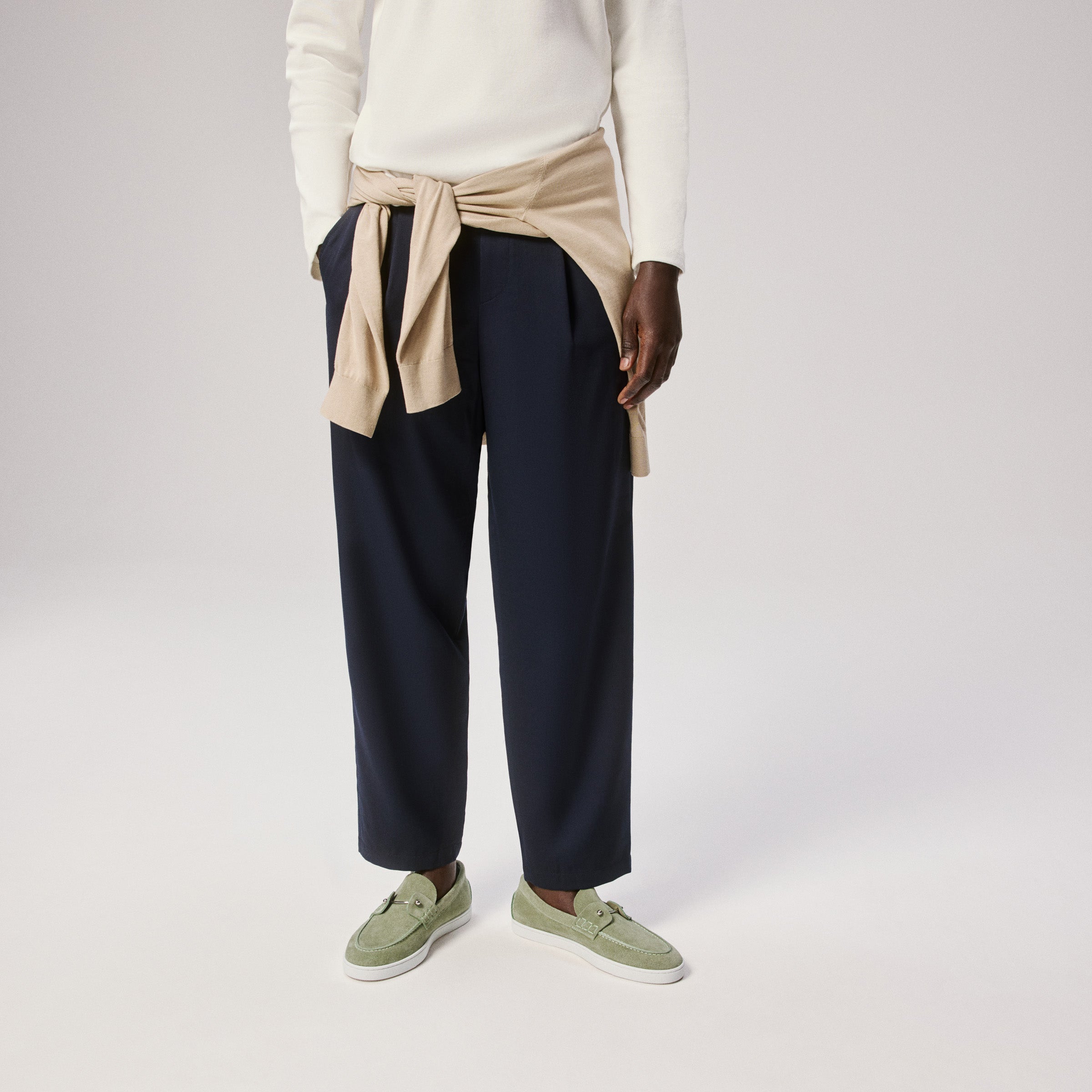 Christian Louboutin Chambeliboat Men Shoes | Color Green