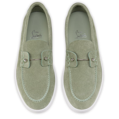 Christian Louboutin Chambeliboat Men Shoes | Color Green