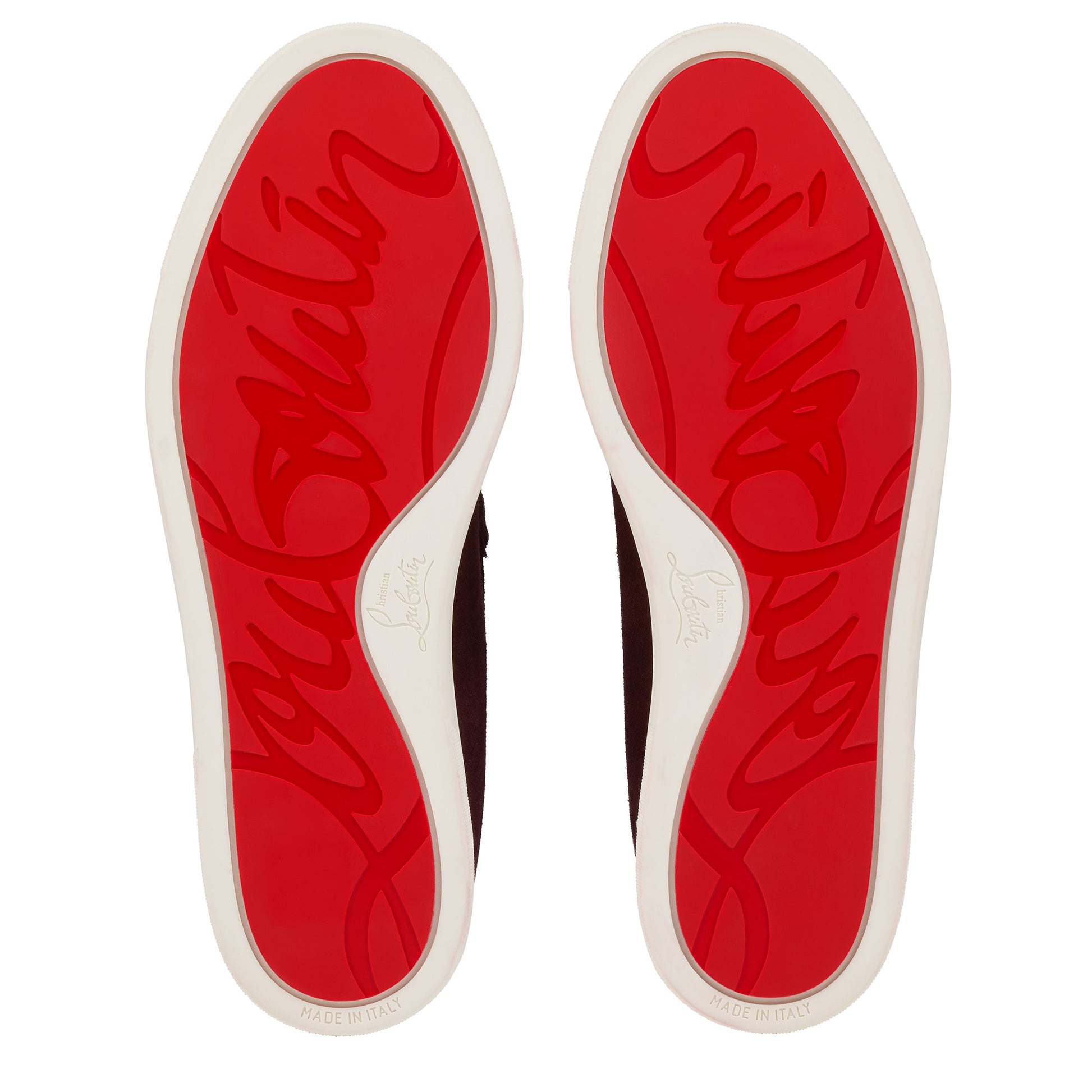 Christian Louboutin Chambeliboat Men Shoes | Color Red