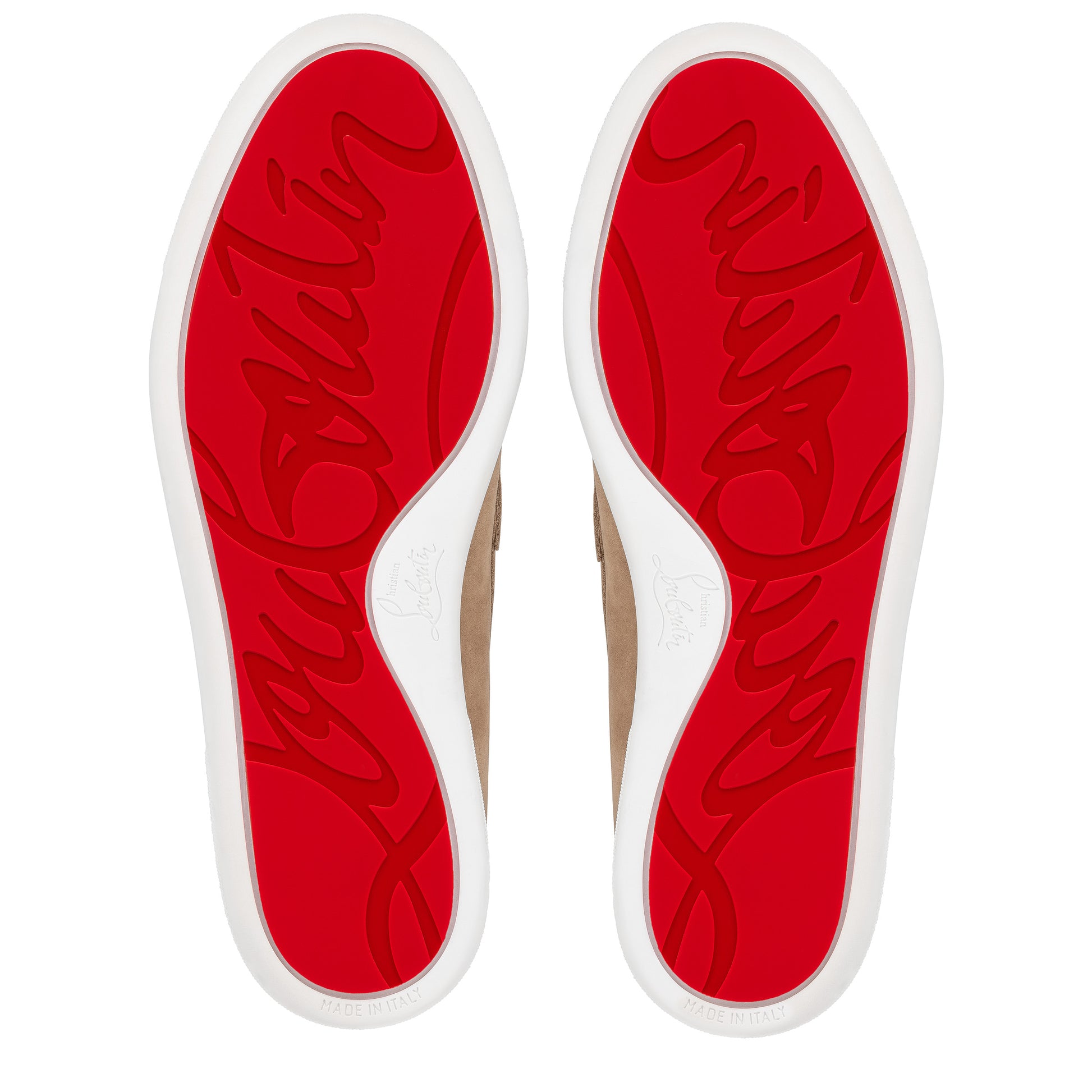 Christian Louboutin Chambeliboat Men Shoes | Color Beige