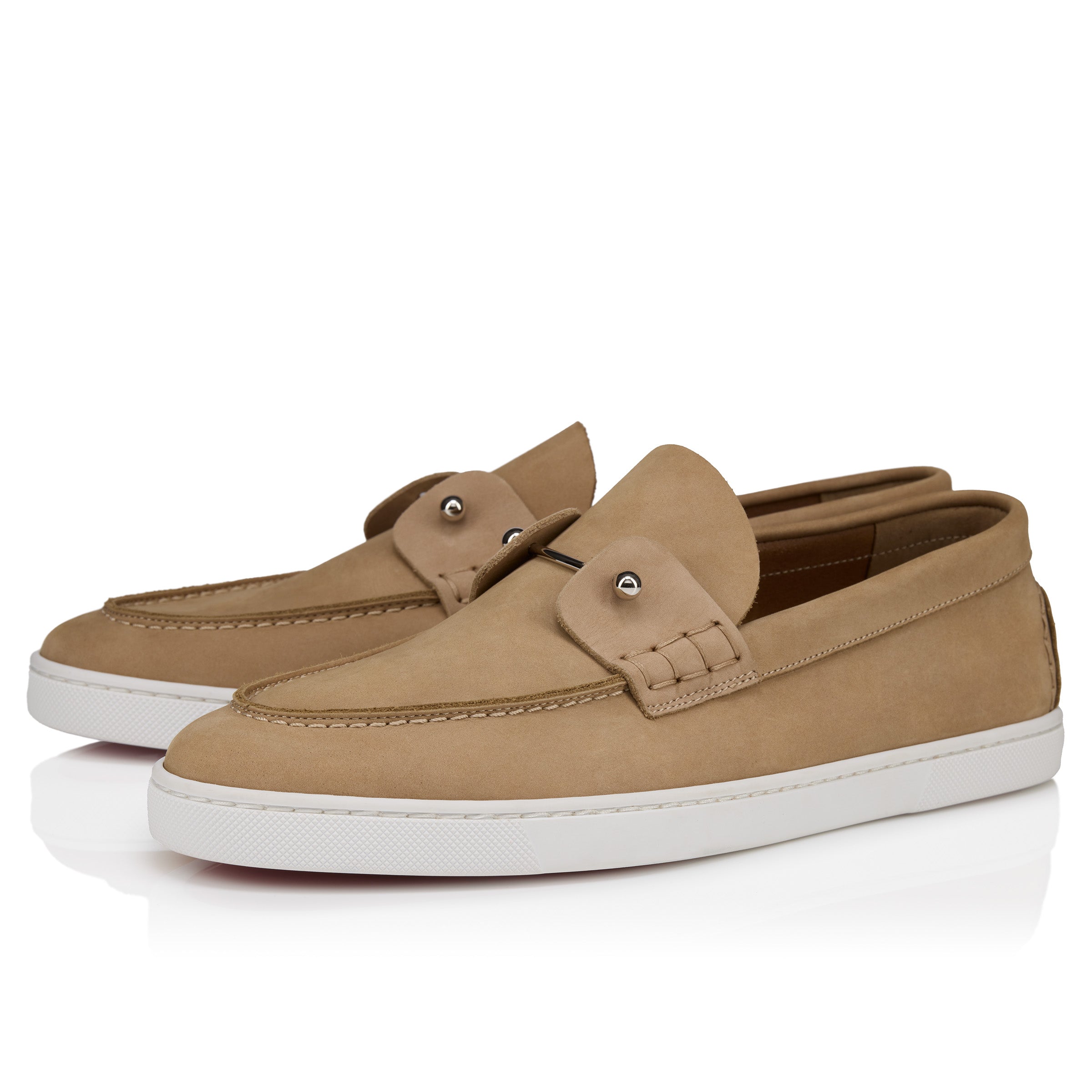 Christian Louboutin Chambeliboat Men Shoes | Color Beige