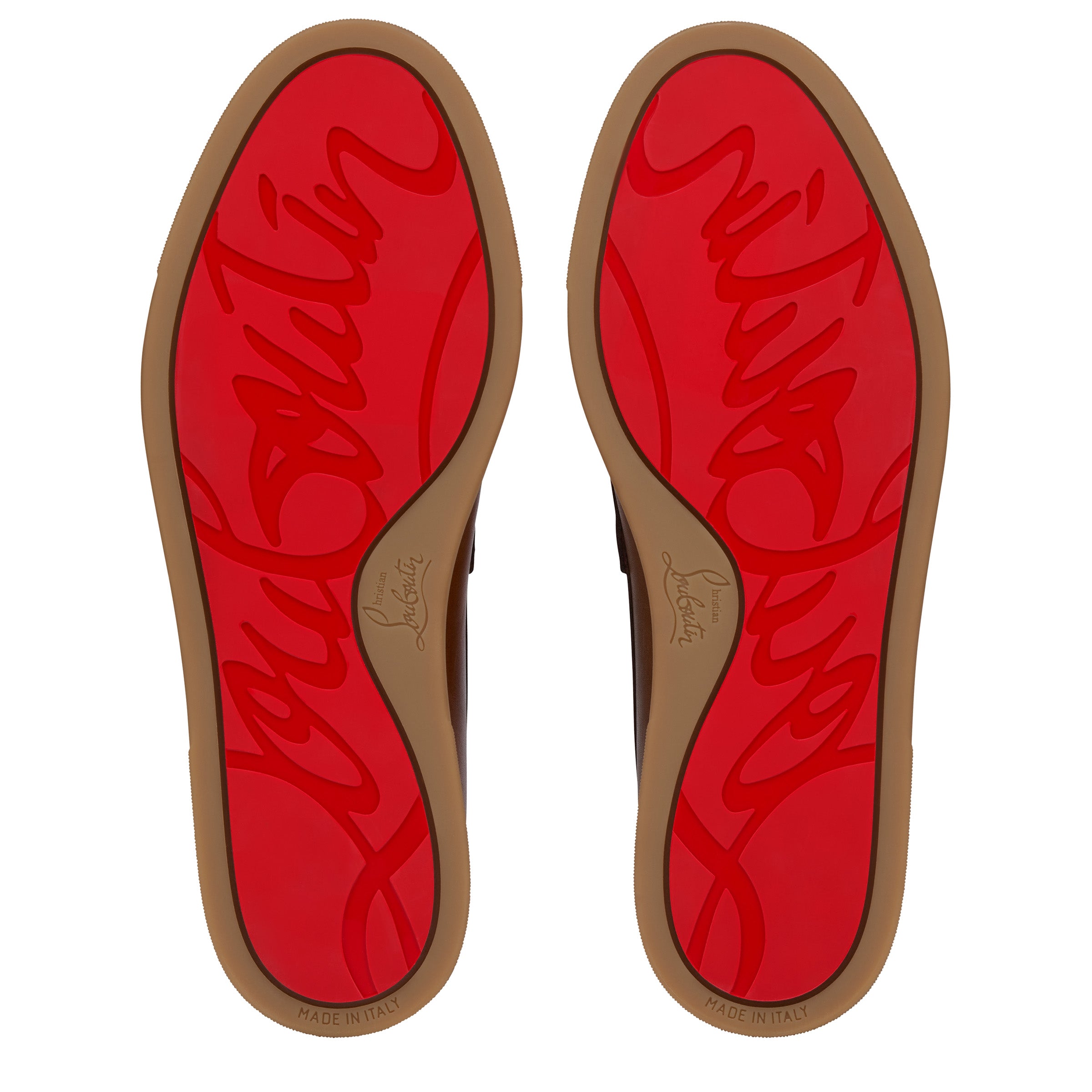 Christian Louboutin Chambeliboat Men Shoes | Color Brown