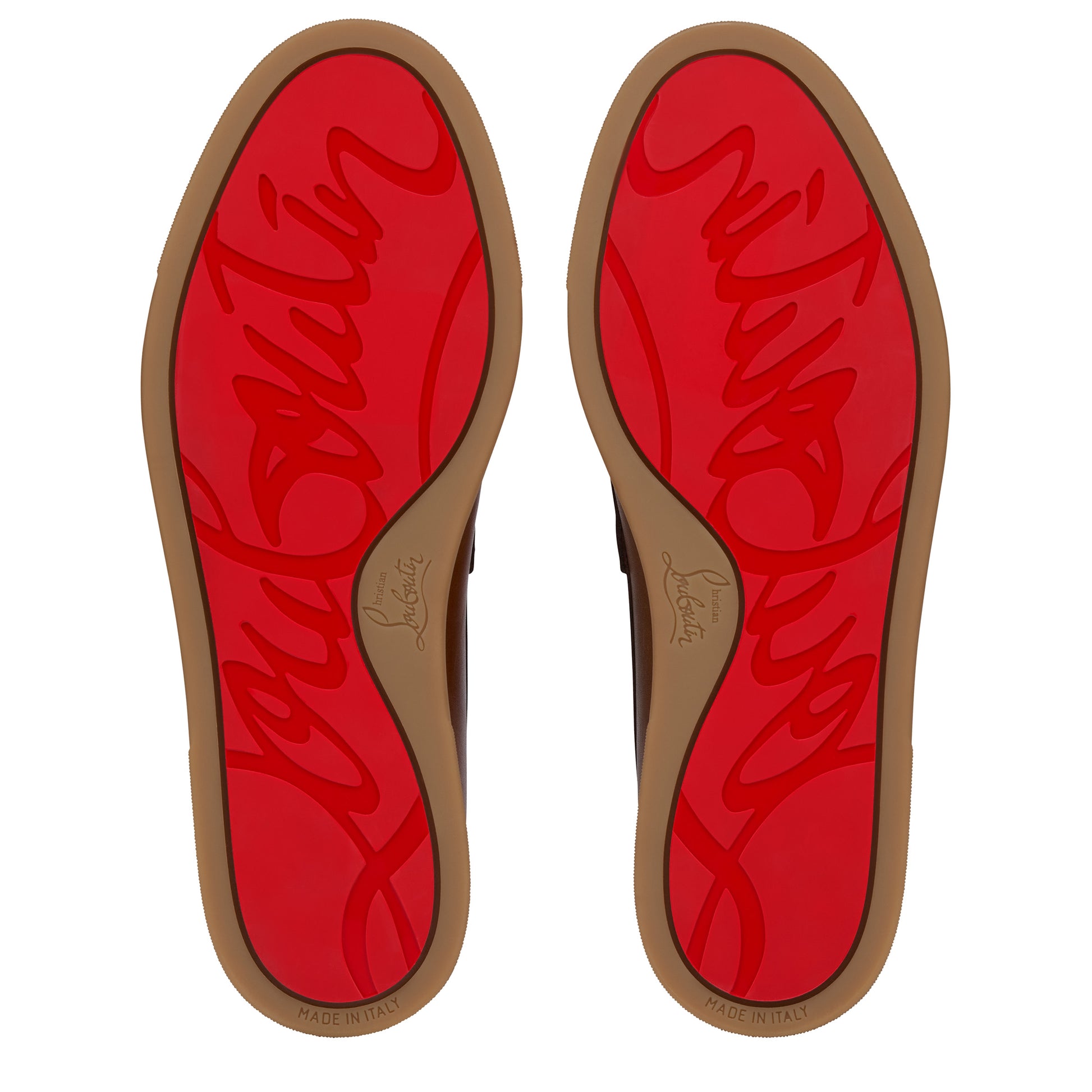 Christian Louboutin Chambeliboat Men Shoes | Color Brown