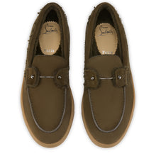 Load image into Gallery viewer, Christian Louboutin Chambeliboat Shearling Men Shoes | Color Bronze
