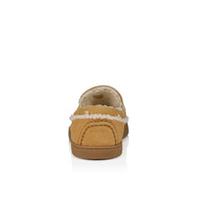 Load image into Gallery viewer, Christian Louboutin Chambeliboat Shearling Men Shoes | Color Brown
