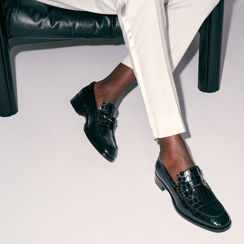 Christian Louboutin Chambelimoc Men Shoes | Color Black