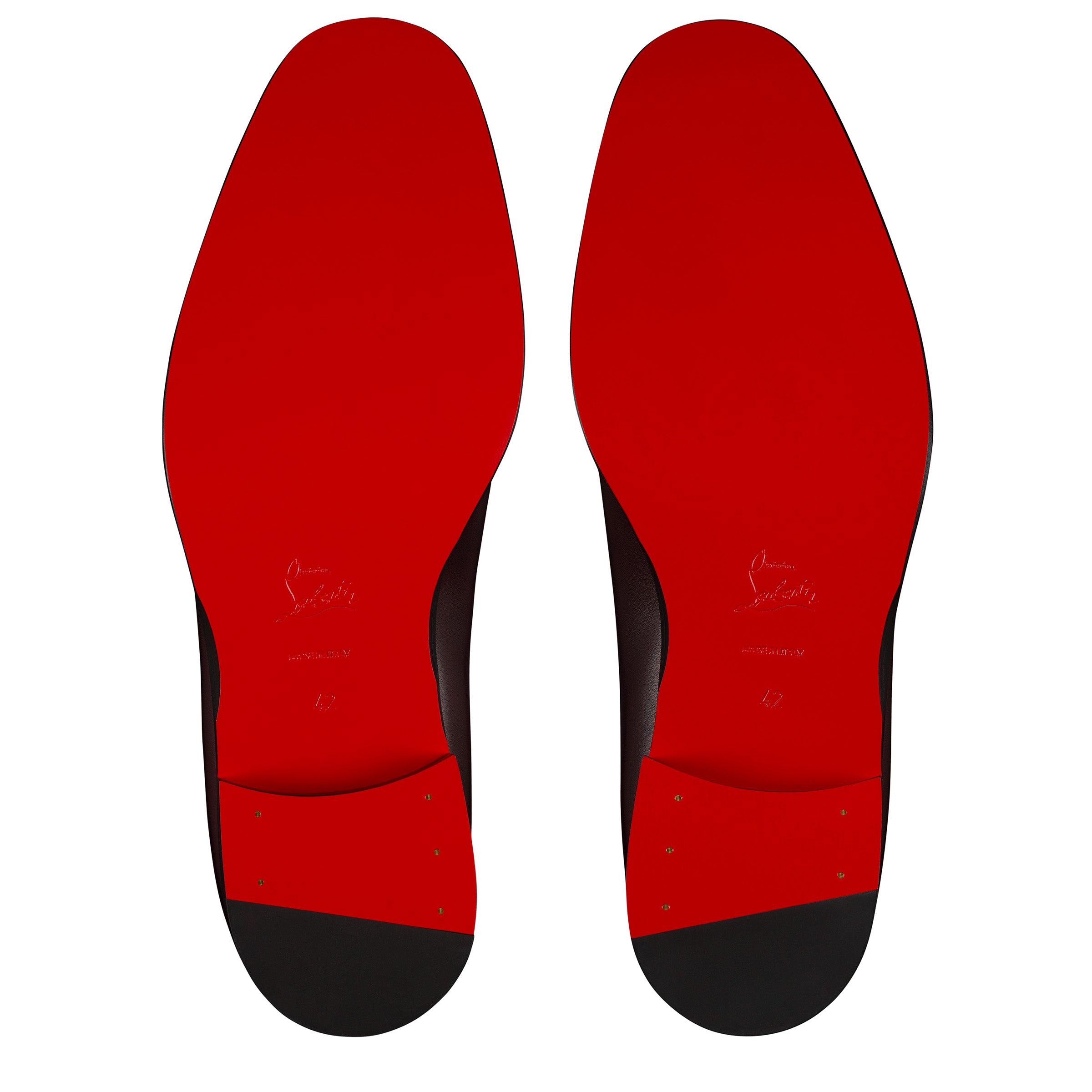 Christian Louboutin Chambelimoc Men Shoes | Color Red