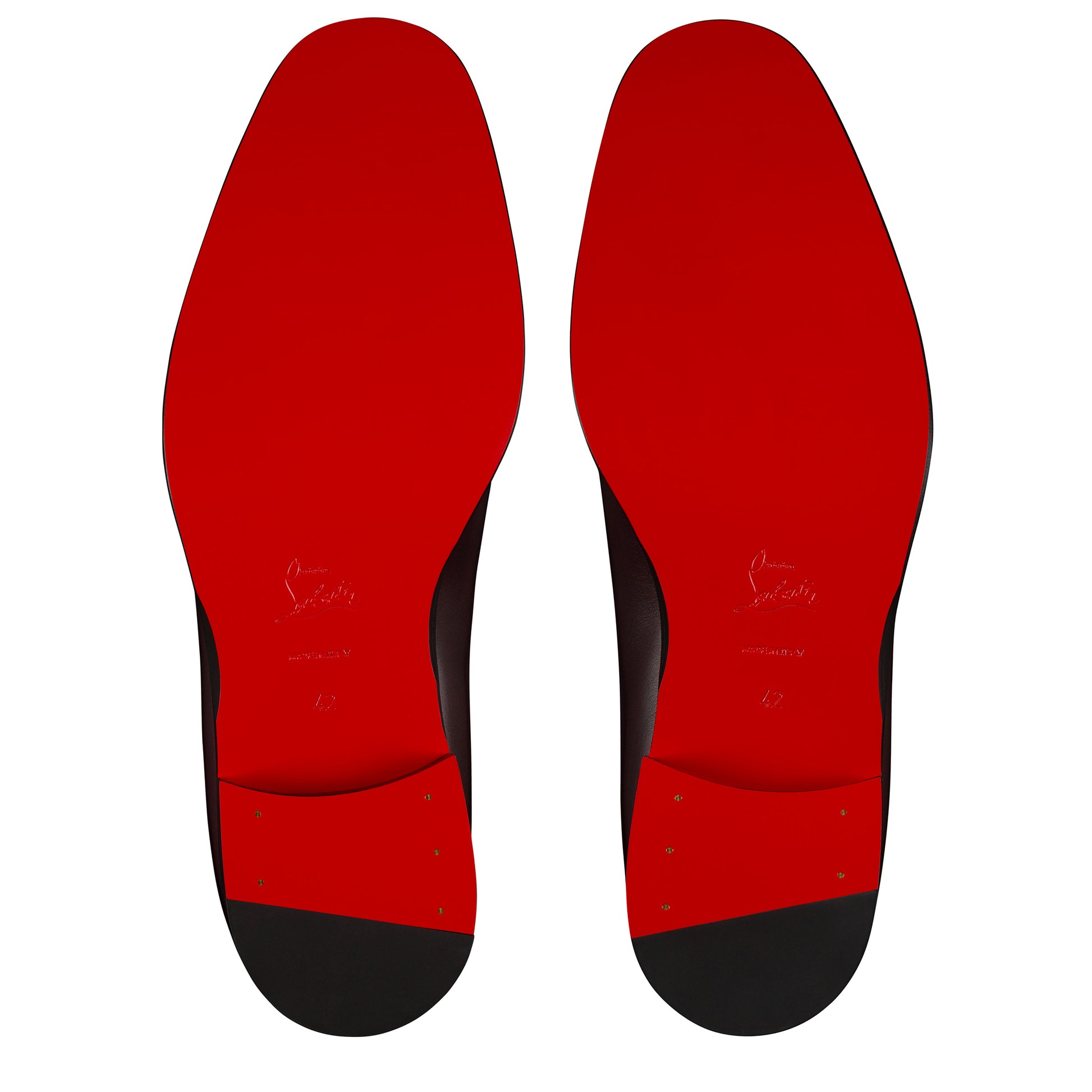 Christian Louboutin Chambelimoc Men Shoes | Color Red