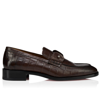 Christian Louboutin Chambelimoc Men Shoes | Color Brown