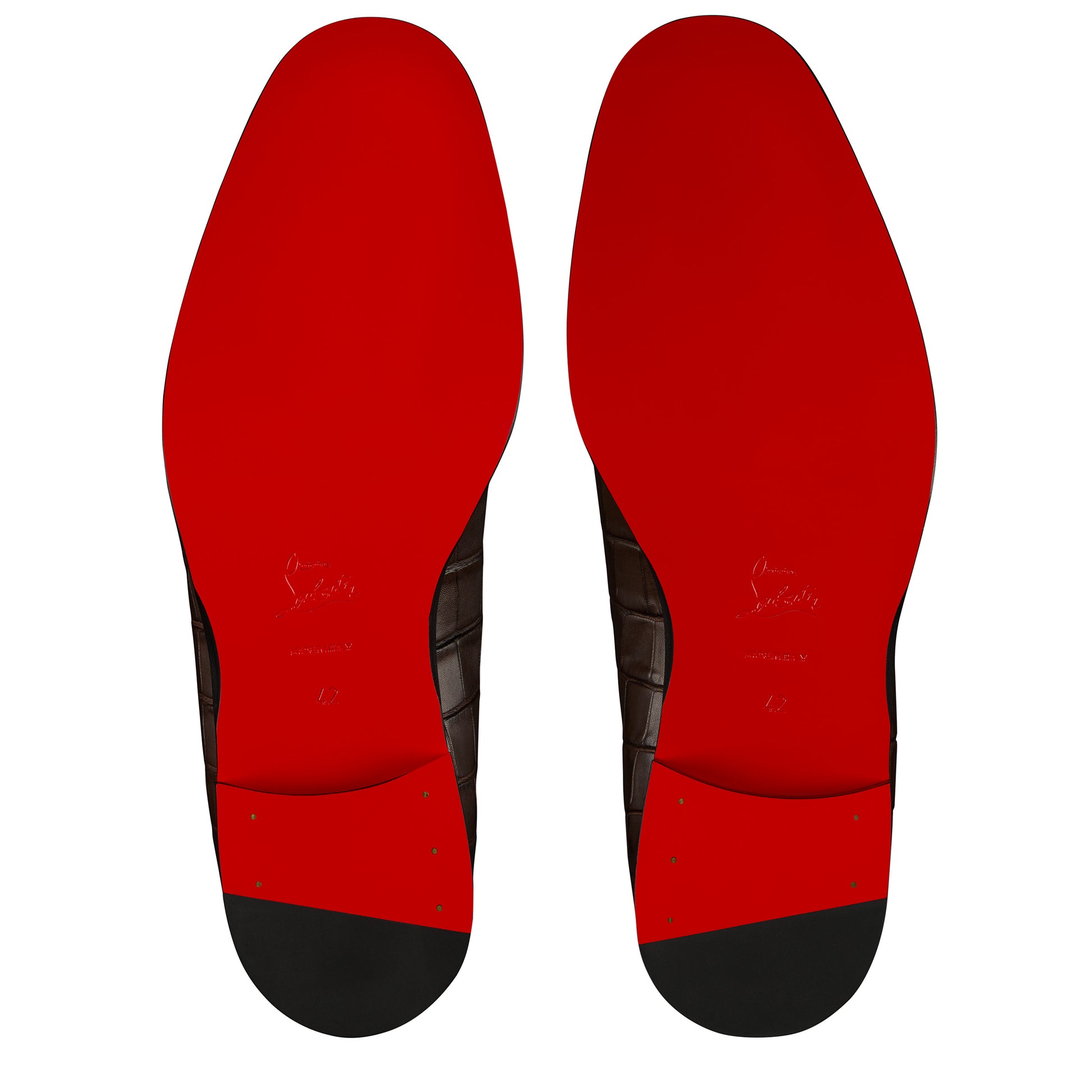 Christian Louboutin Chambelimoc Men Shoes | Color Brown