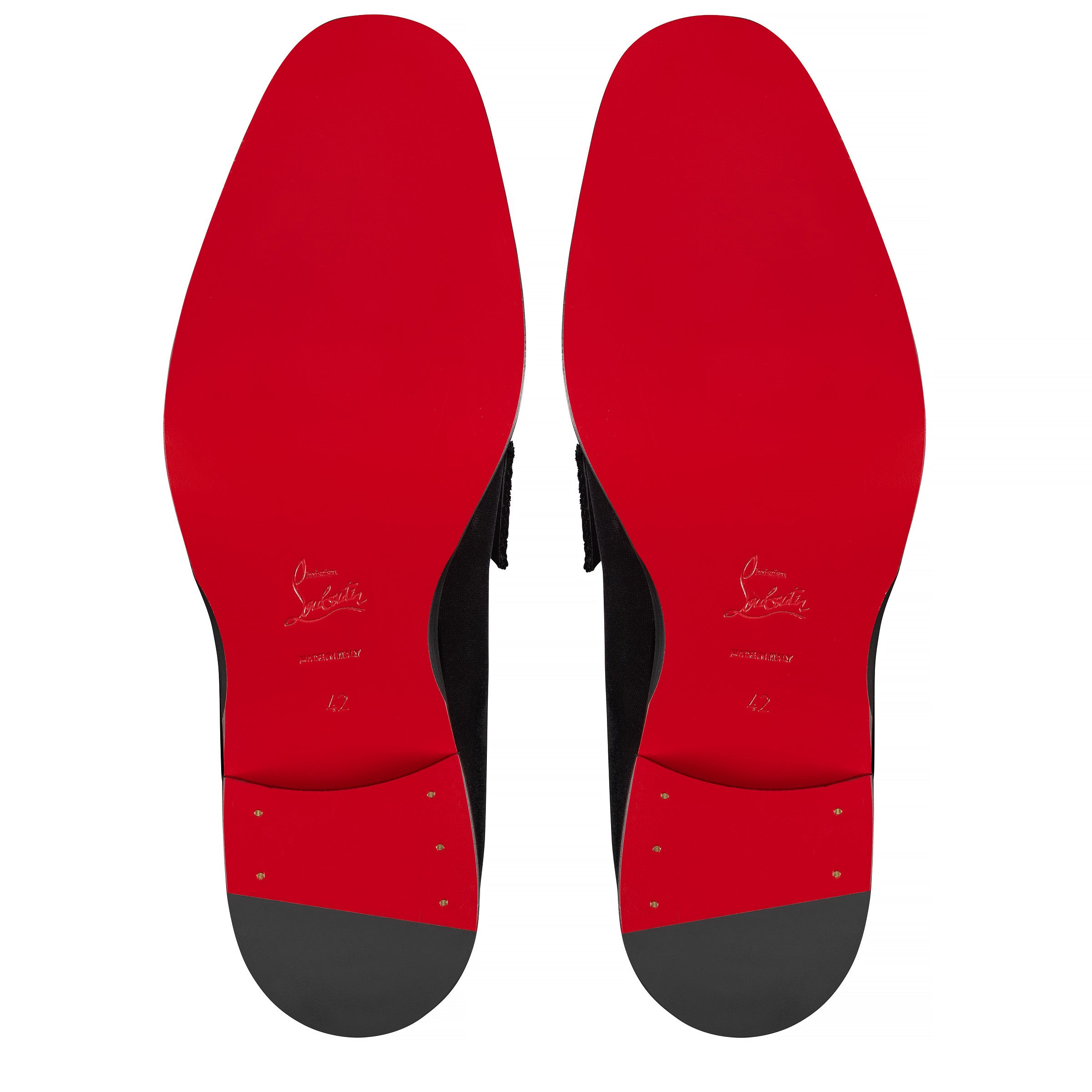 Christian Louboutin Chambelimoc Night Strass Men Shoes | Color Black