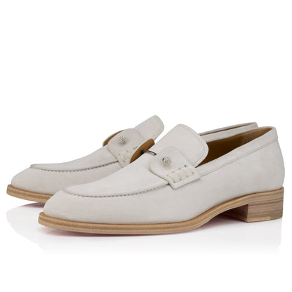 Christian Louboutin Chambelimoc Night Strass Men Shoes | Color Grey