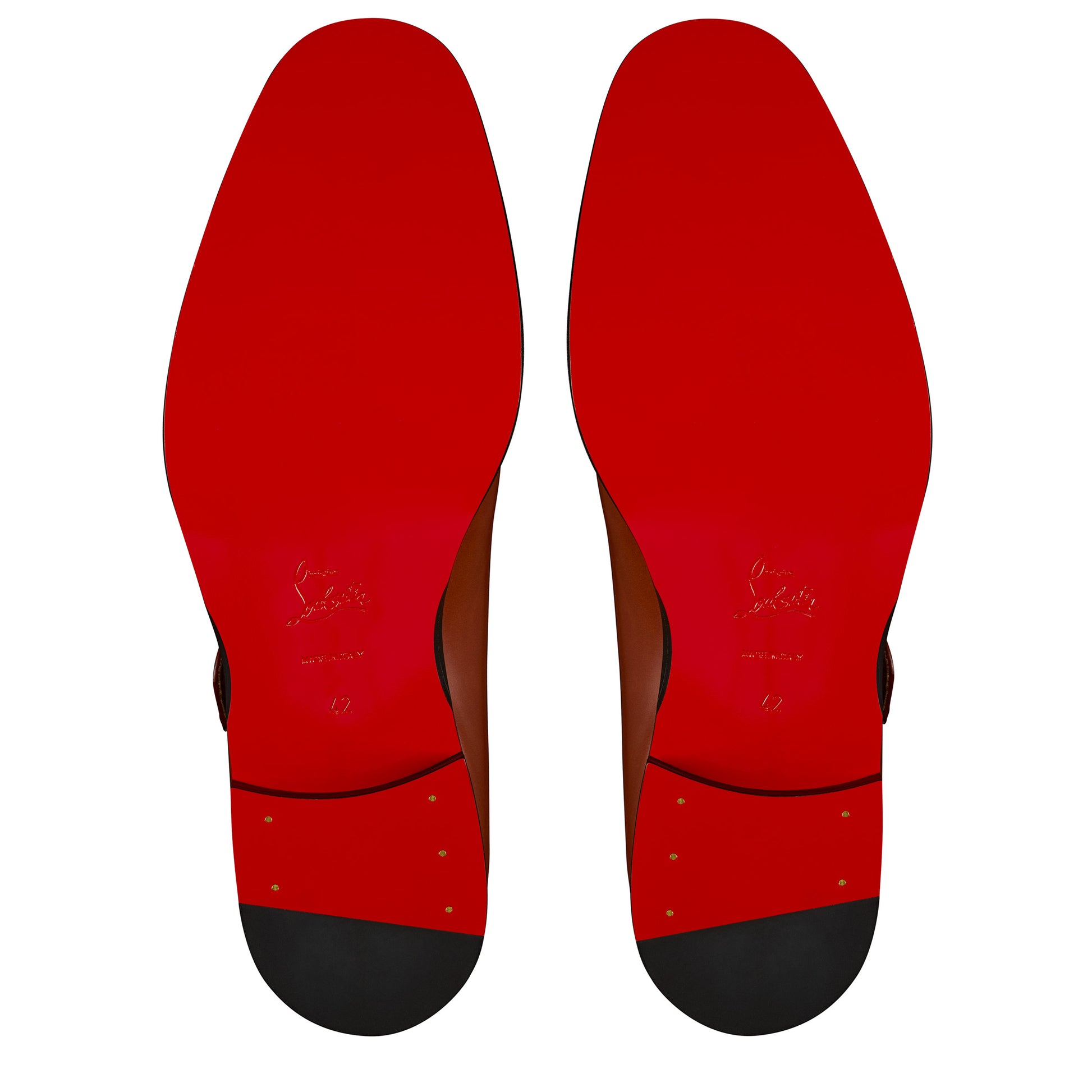 Christian Louboutin Chambelimonk Men Shoes | Color Orange