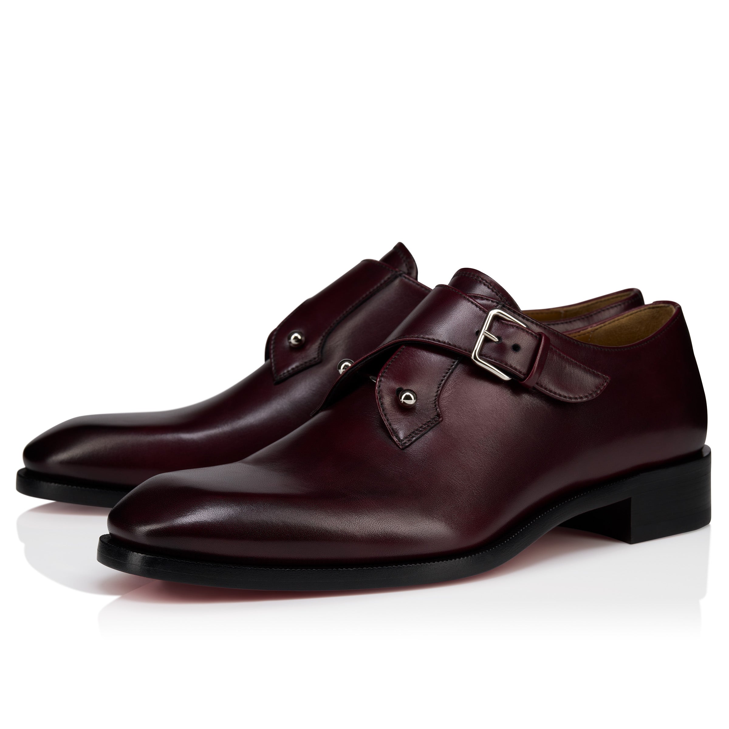 Christian Louboutin Chambelimonk Men Shoes | Color Red