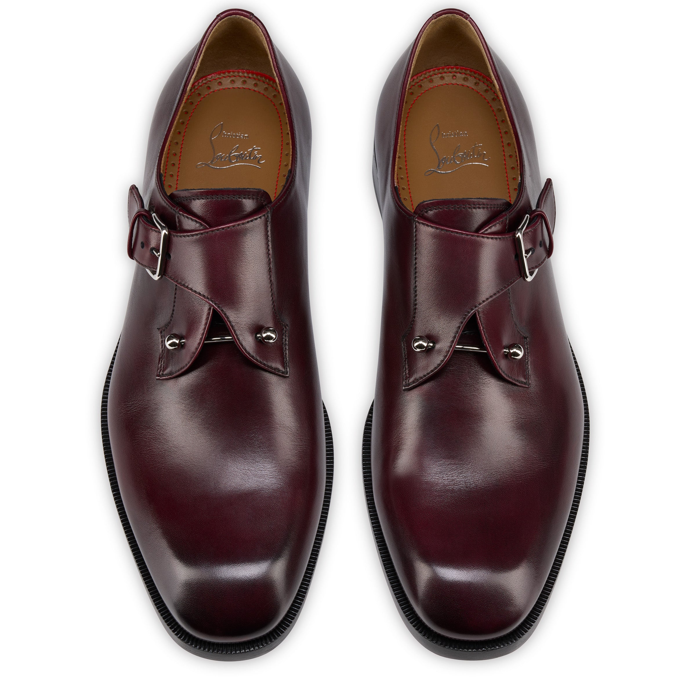 Christian Louboutin Chambelimonk Men Shoes | Color Red