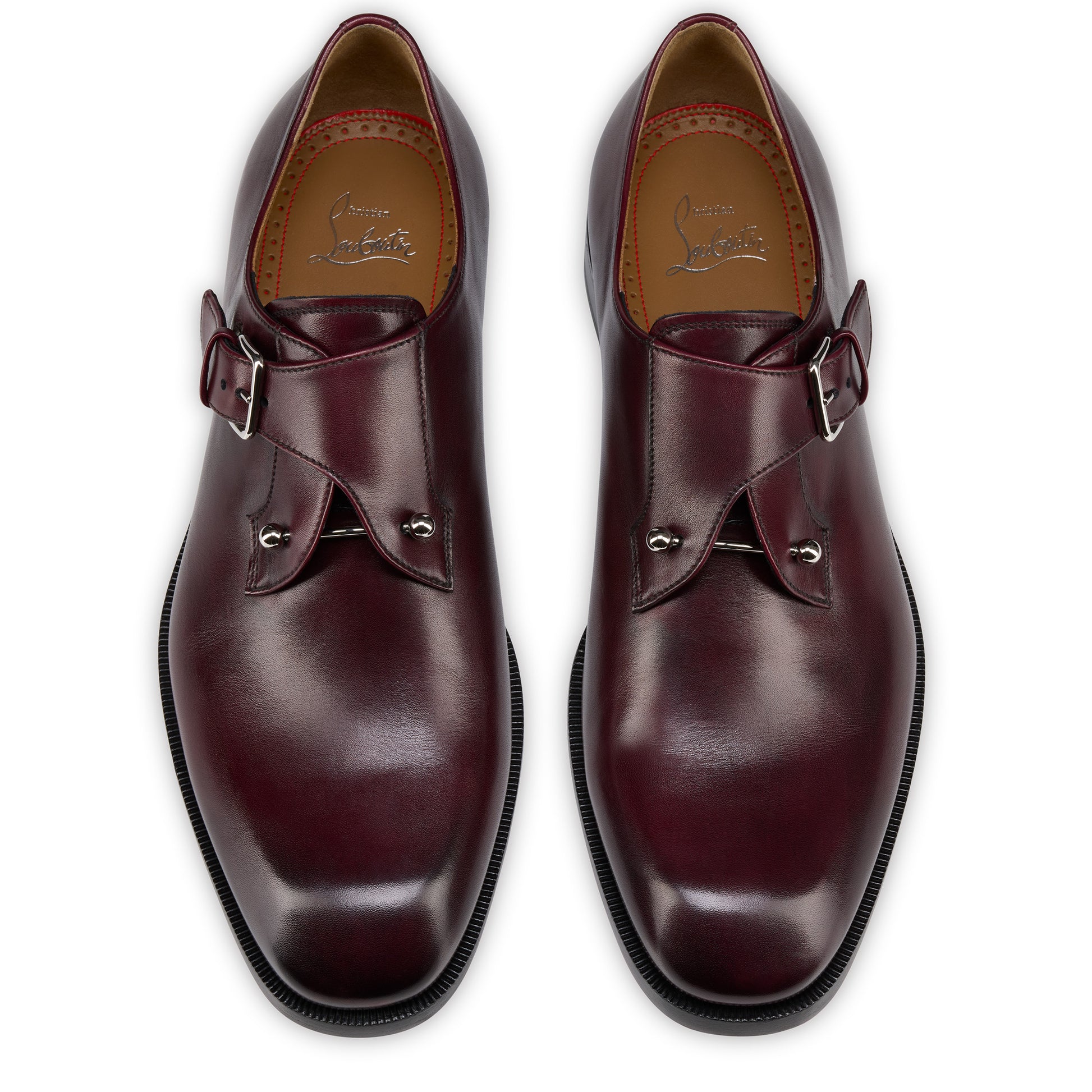 Christian Louboutin Chambelimonk Men Shoes | Color Red