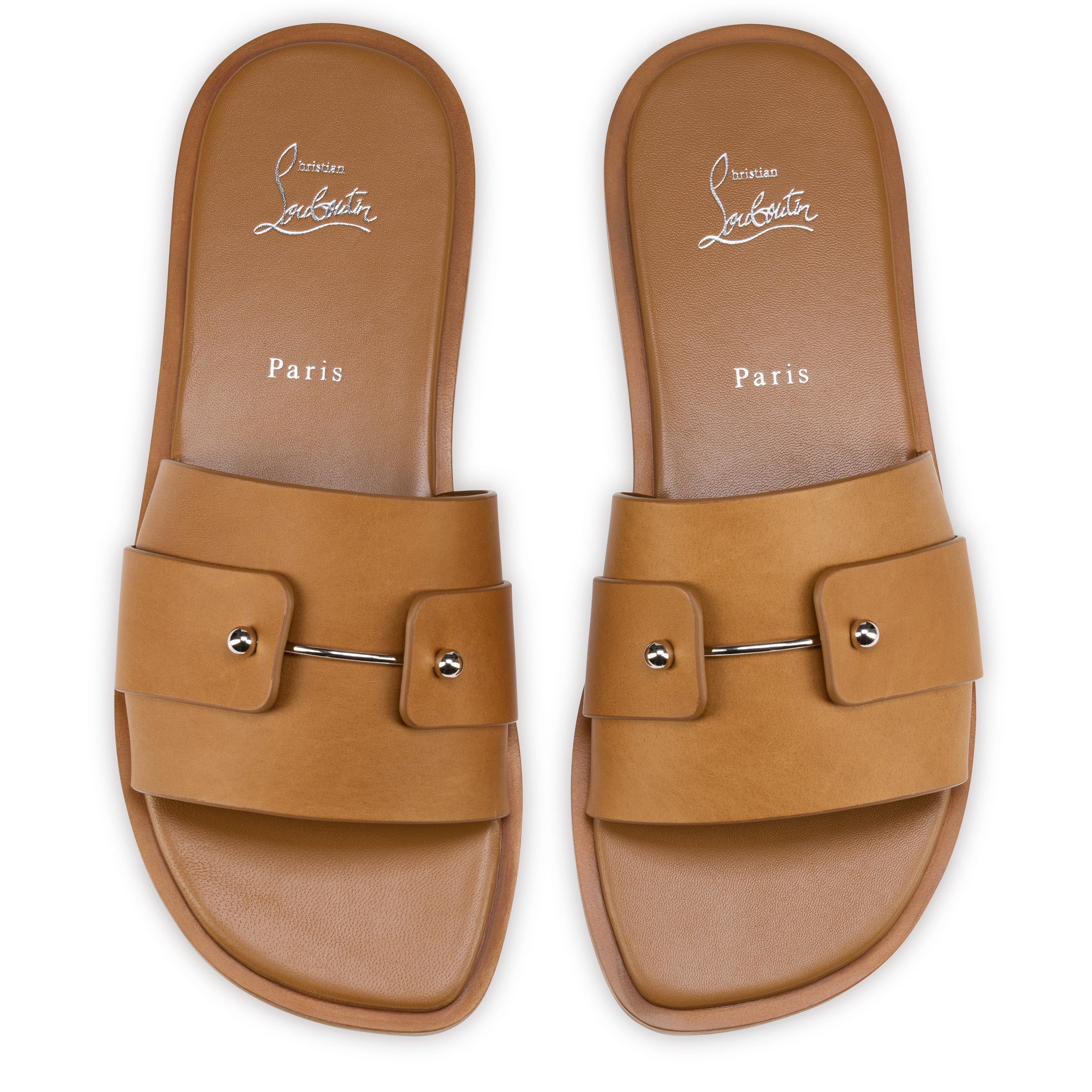 Christian Louboutin Chambelimule Men Shoes | Color Brown