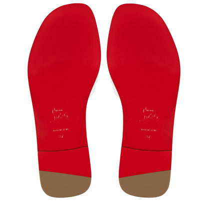 Christian Louboutin Chambelimule Women Shoes | Color White