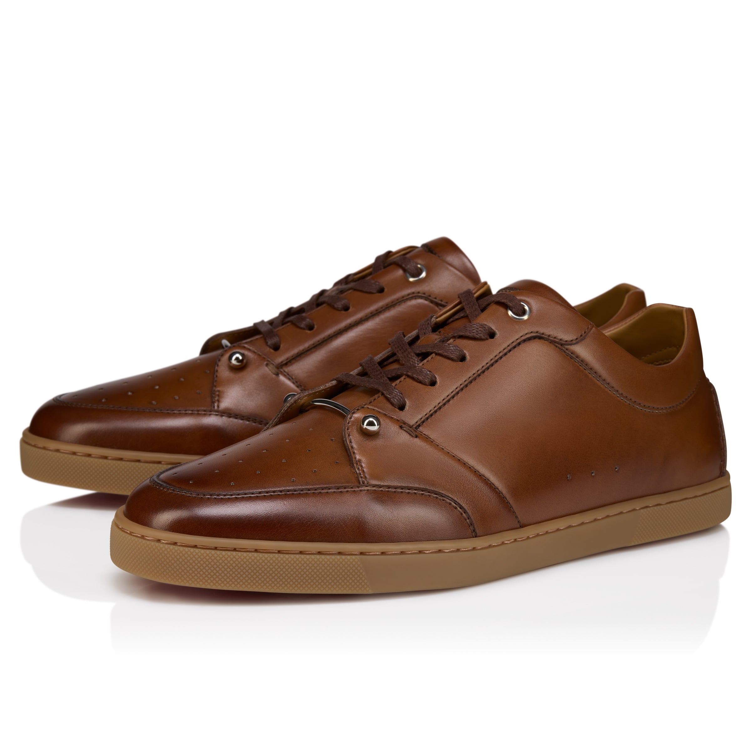 Christian Louboutin Chambelisneak Men Shoes | Color Brown