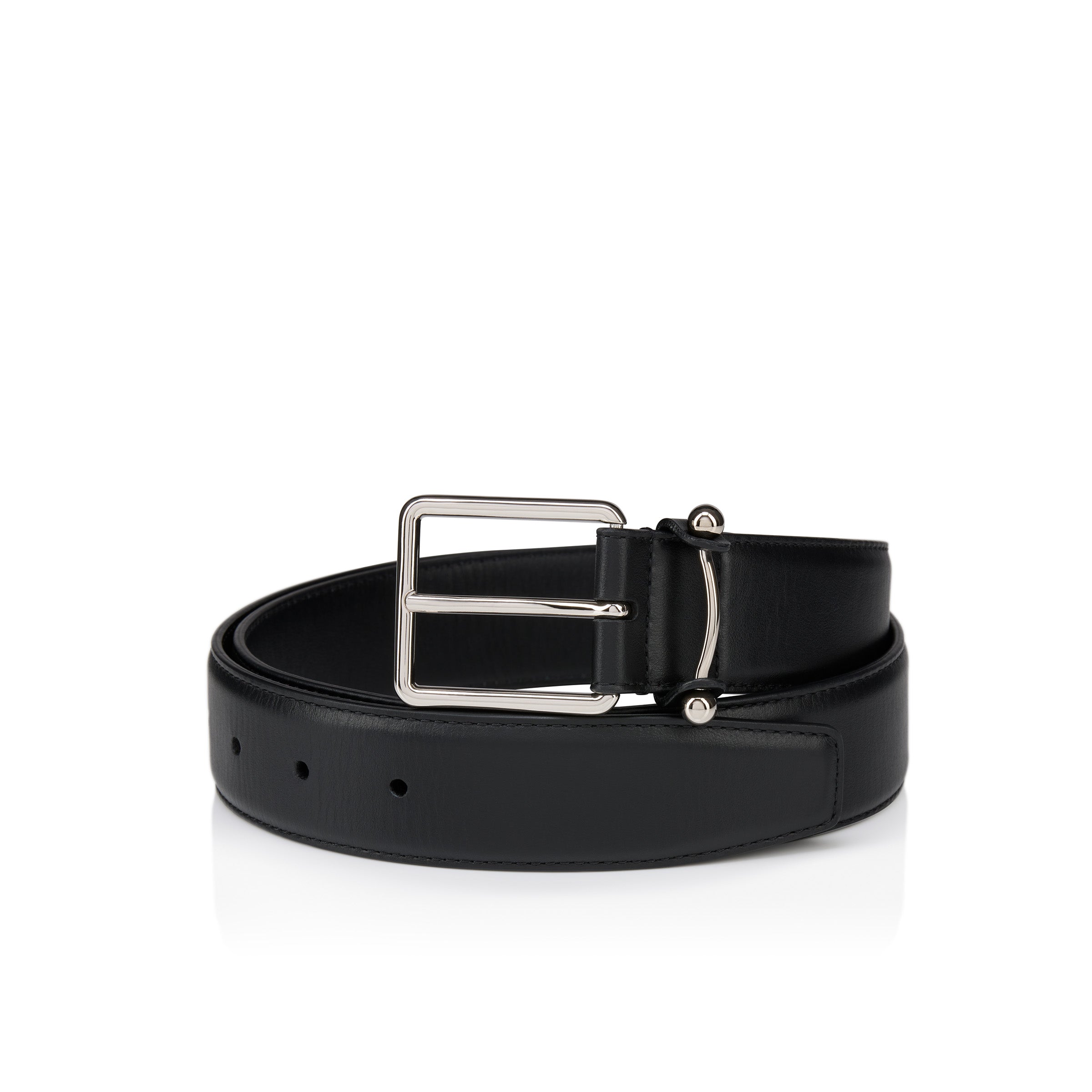 Christian Louboutin Chambeliss Men Belts | Color Black