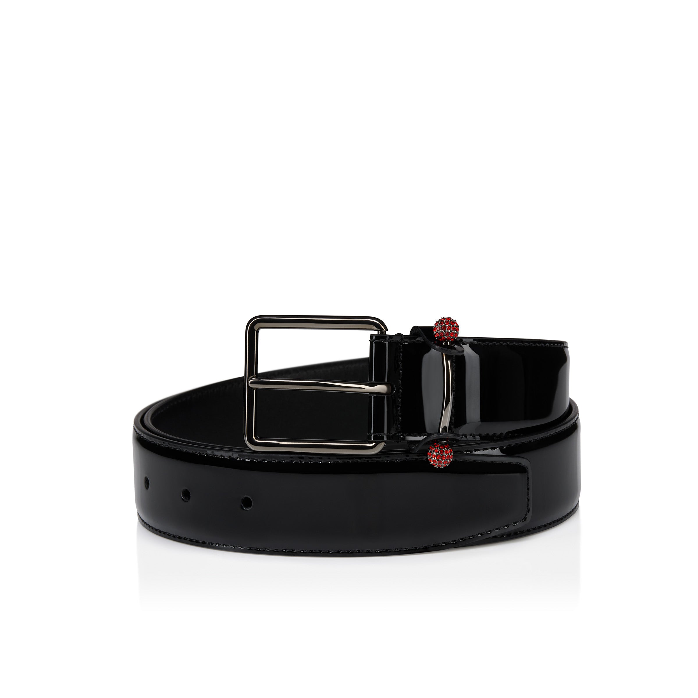 Christian Louboutin Chambeliss Men Belts | Color Black