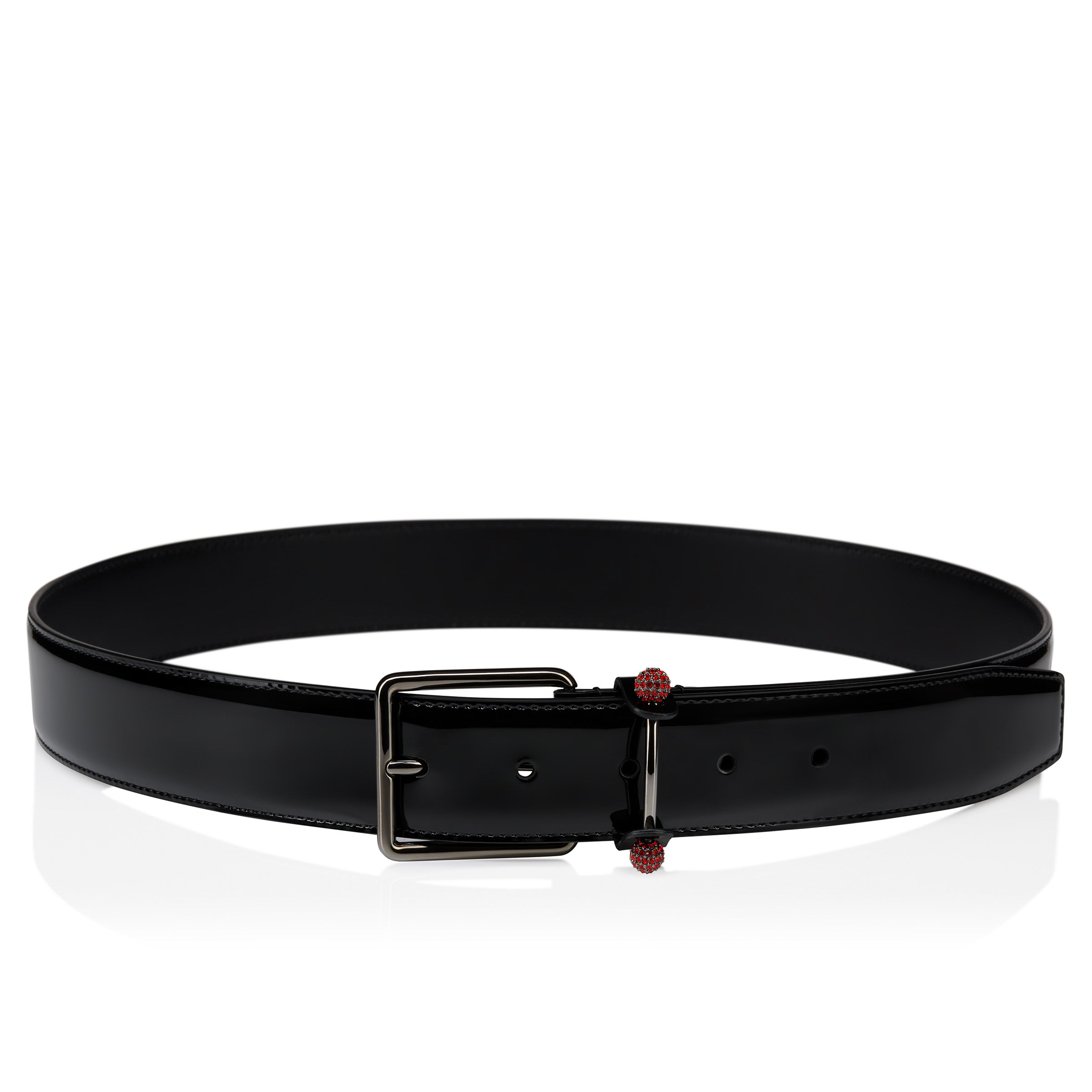 Christian Louboutin Chambeliss Men Belts | Color Black