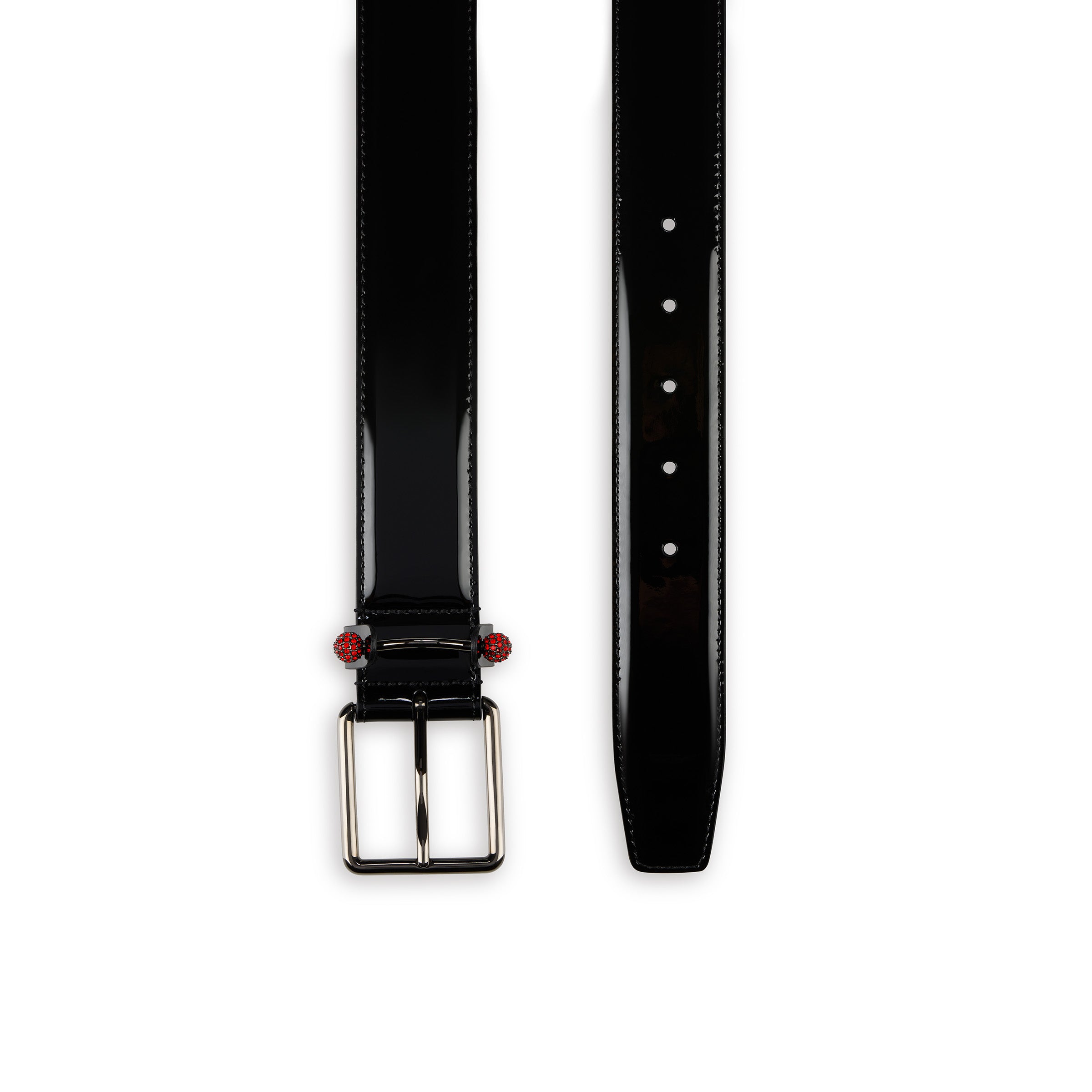 Christian Louboutin Chambeliss Men Belts | Color Black